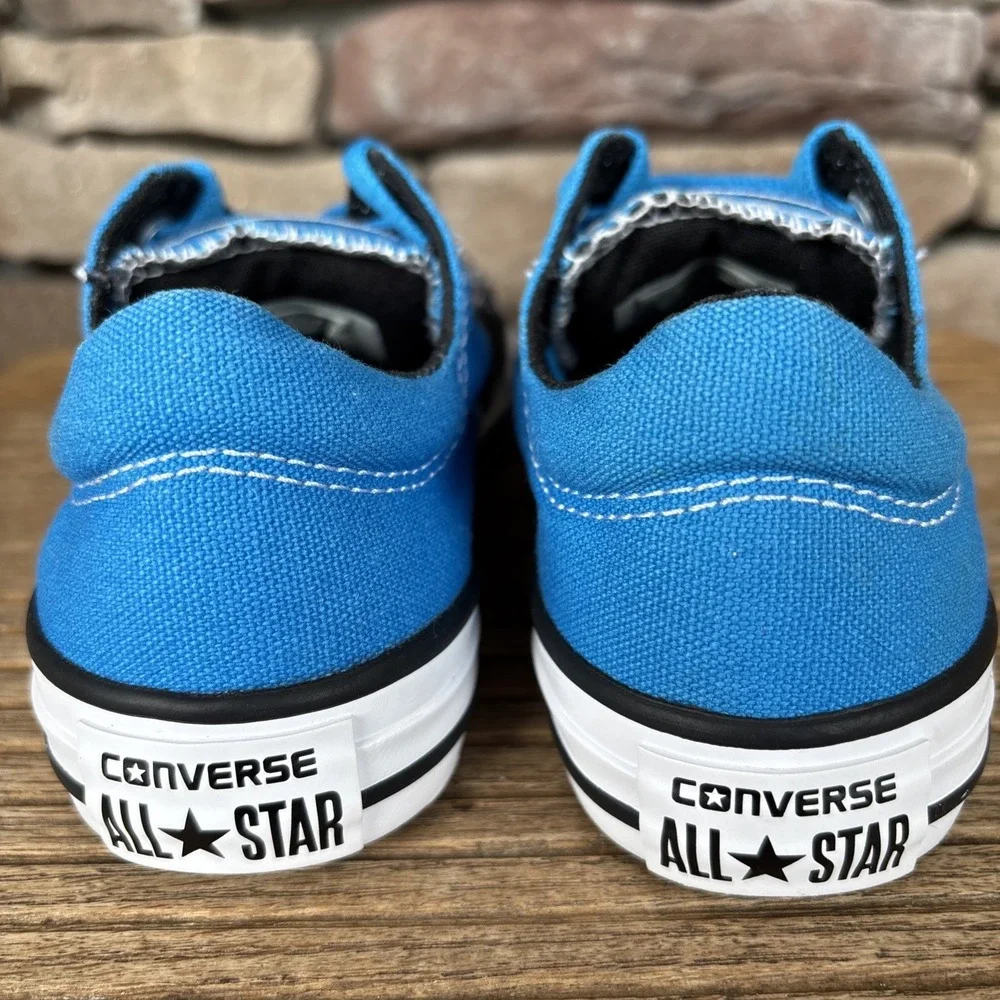 Converse Chuck Taylor All Star Youth Boy's Lace Up Shoes Royal Blue/Black (13.5)